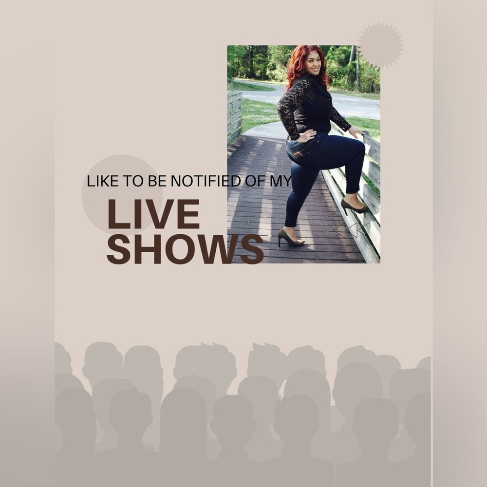 Like❤️❤️to be notified of my live shows🎉